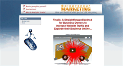 Desktop Screenshot of internetmarketingforbusinessowners.com